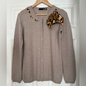 Love Moschino Virgin Wool Cardigan